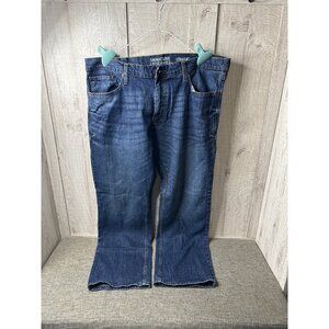 Signature By Levi Strauss Mens Straight Jeans Size W40 L30 Dark Wash Denim